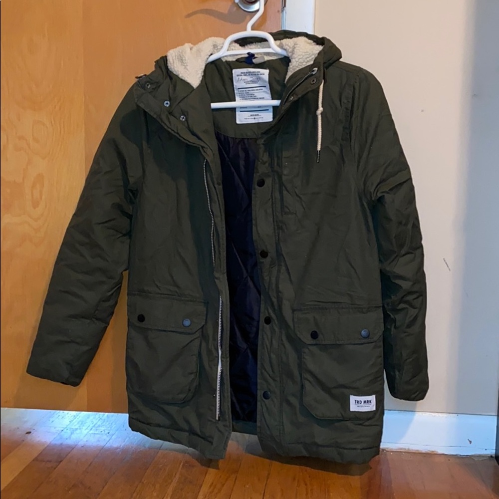 Green Insulated Parka from H & M